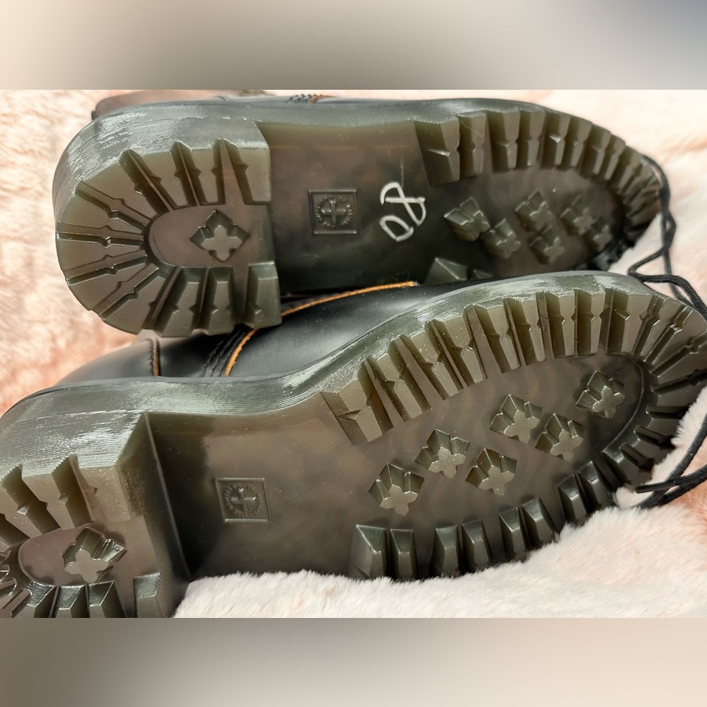 Dr. Martens Black Heeled Boots / Platform Loafers